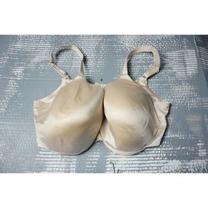 Bali Bra womens 40DD Smooth U smoothing Concealing Underwire Full Coverage satin
